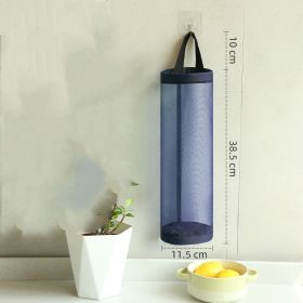 Kitchen Light Luxury Punch-free Garbage Collector Bag (Option: Nordic Blue)